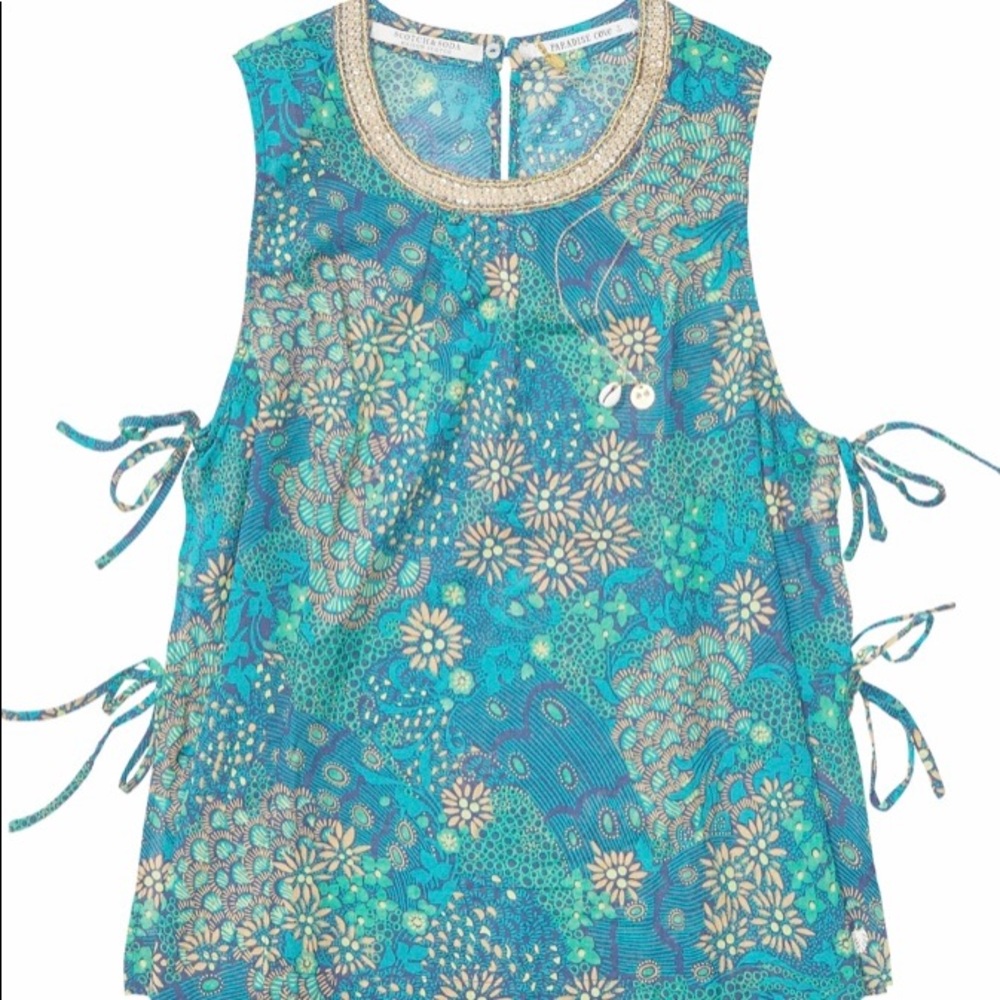 Scotch and Soda sleeveless blouse EUC
